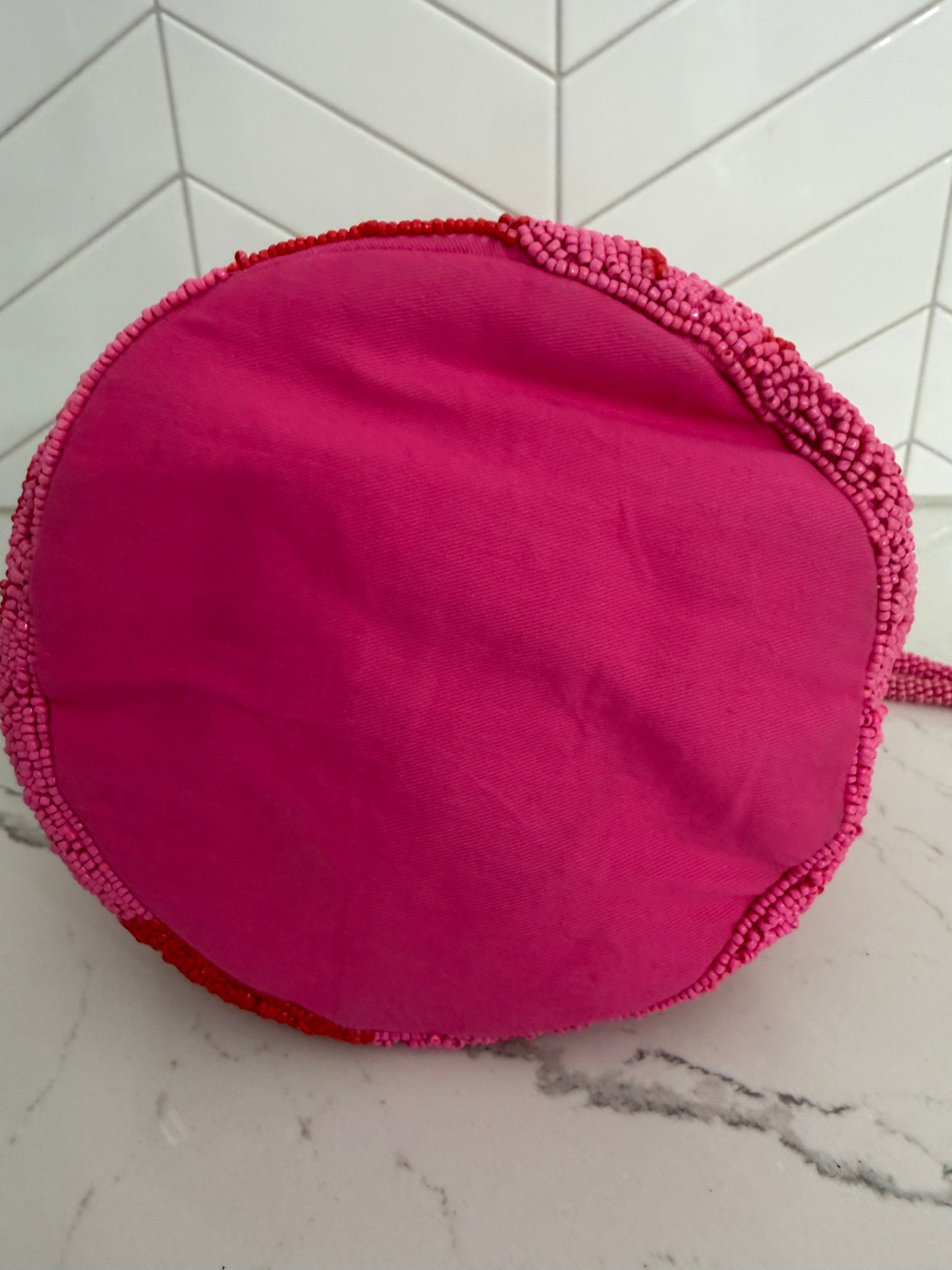 Target X Kate Spade Rose Beaded Drawstring Bag- Limited Edition