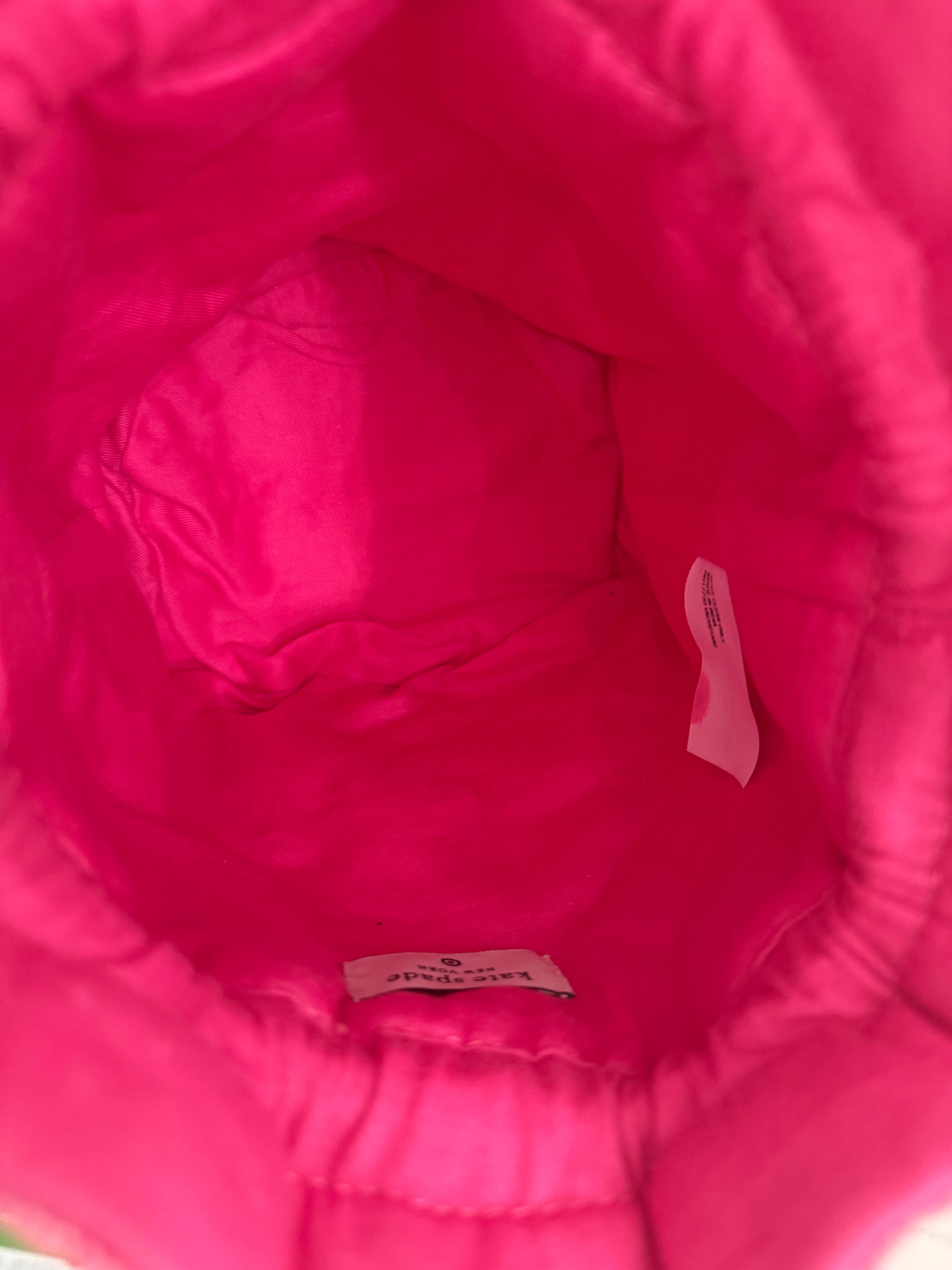 Target X Kate Spade Rose Beaded Drawstring Bag- Limited Edition