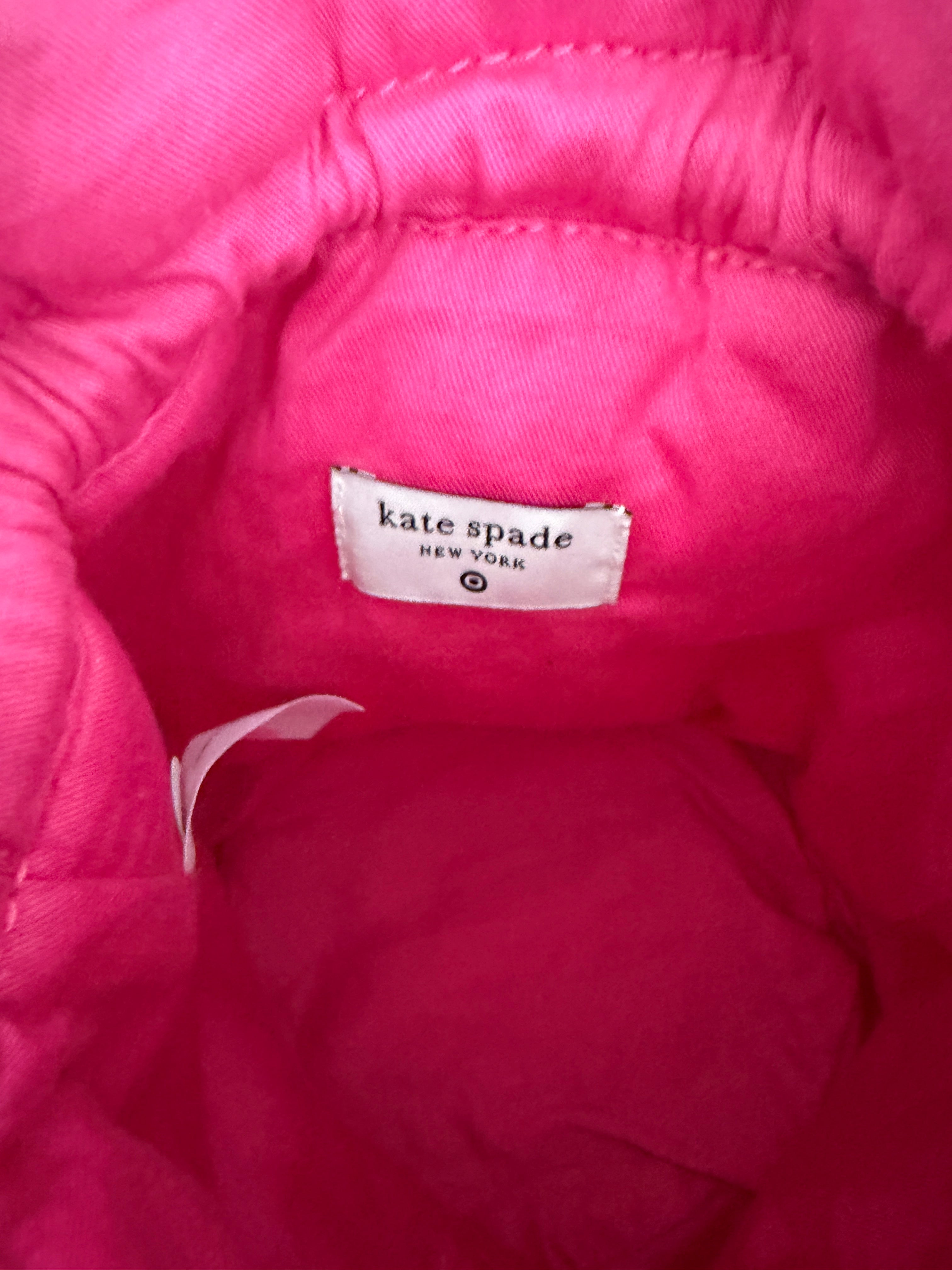 Target X Kate Spade Rose Beaded Drawstring Bag- Limited Edition