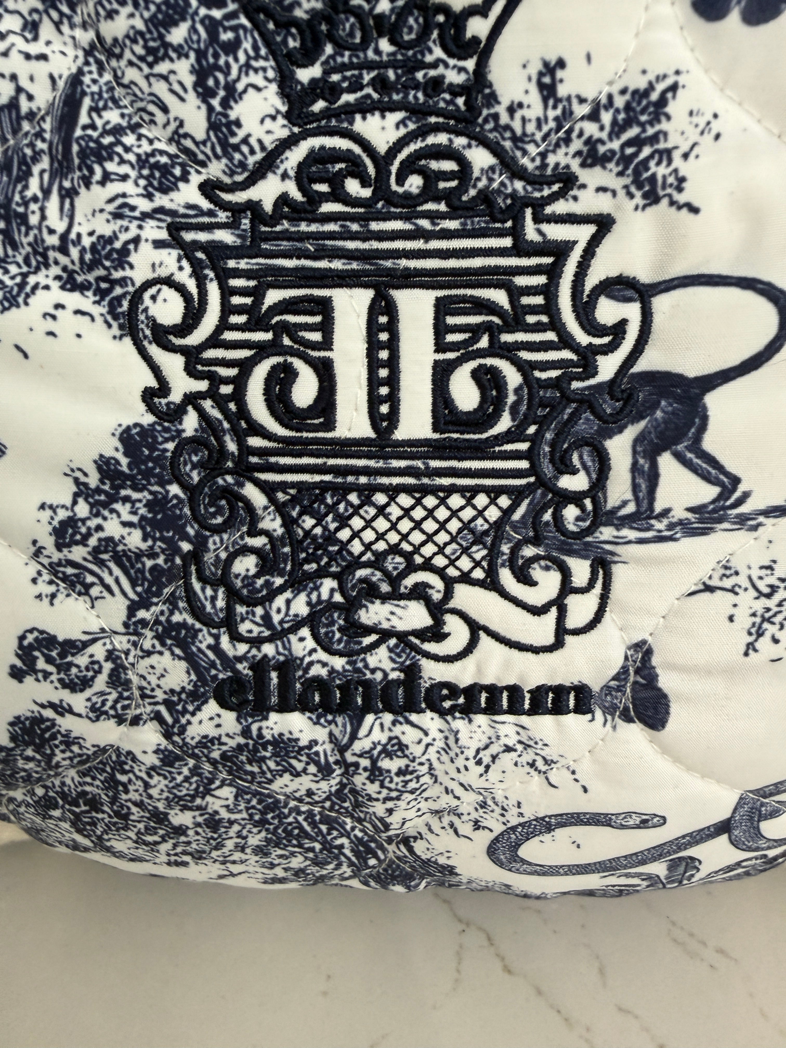 Ellandemm Large Toile Reversible Tote