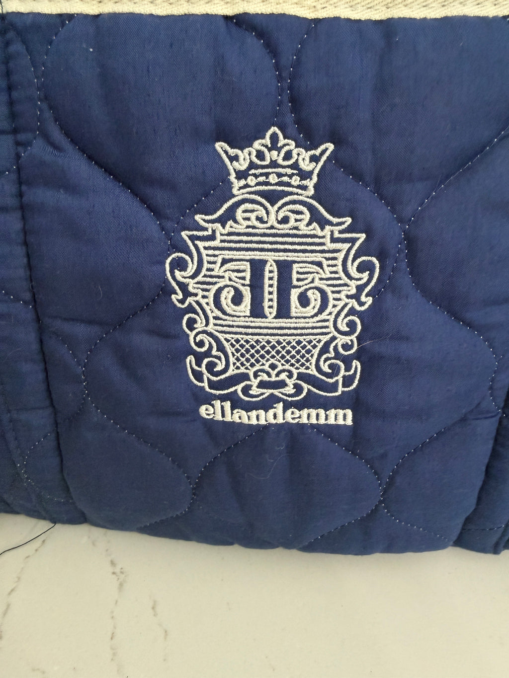 Ellandemm Large Toile Reversible Tote