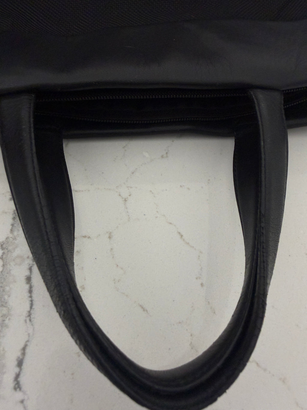 TUMI Black Ballistic Nylon Tote Bag Business Travel Carryall