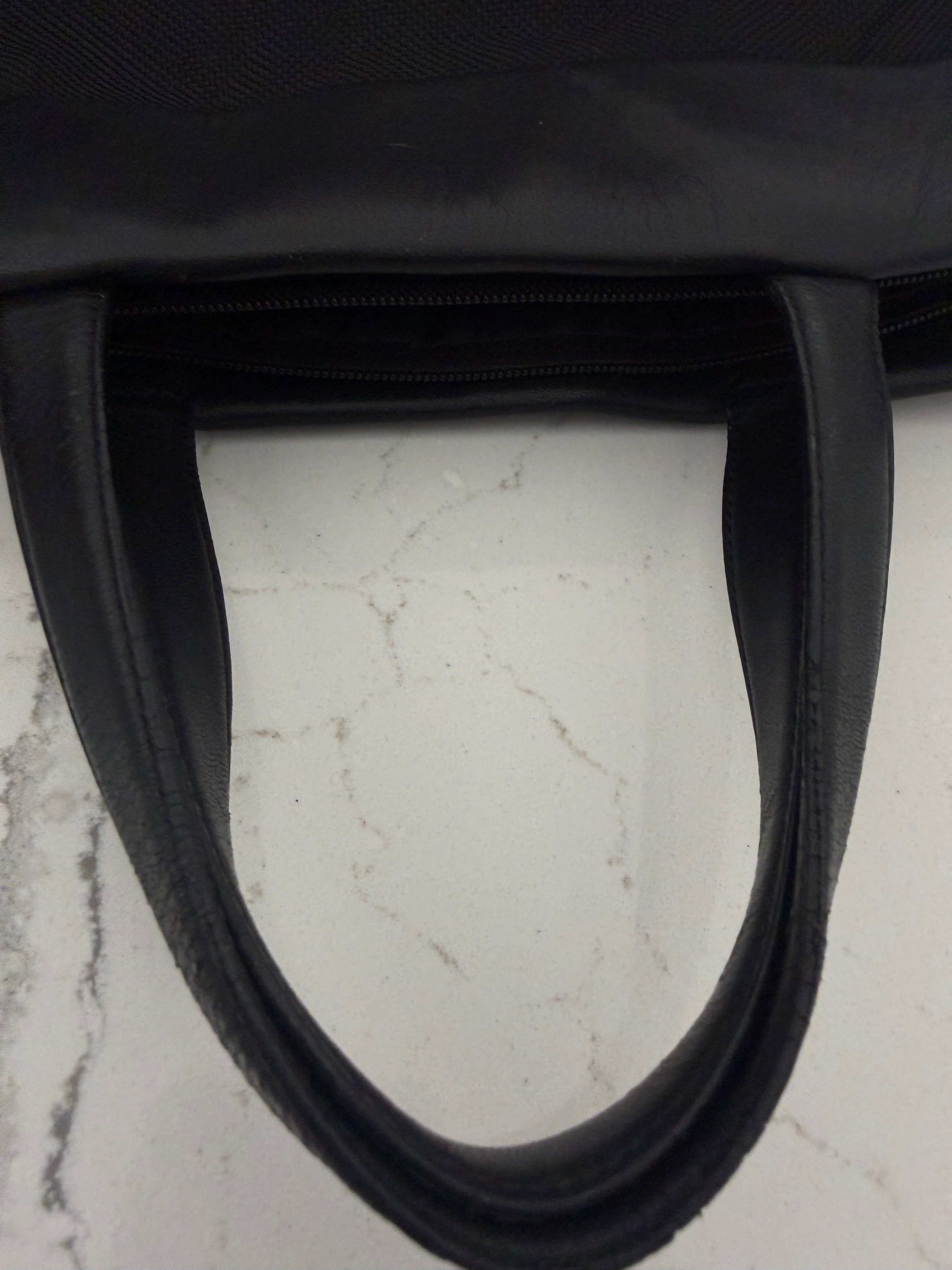 TUMI Black Ballistic Nylon Tote Bag Business Travel Carryall